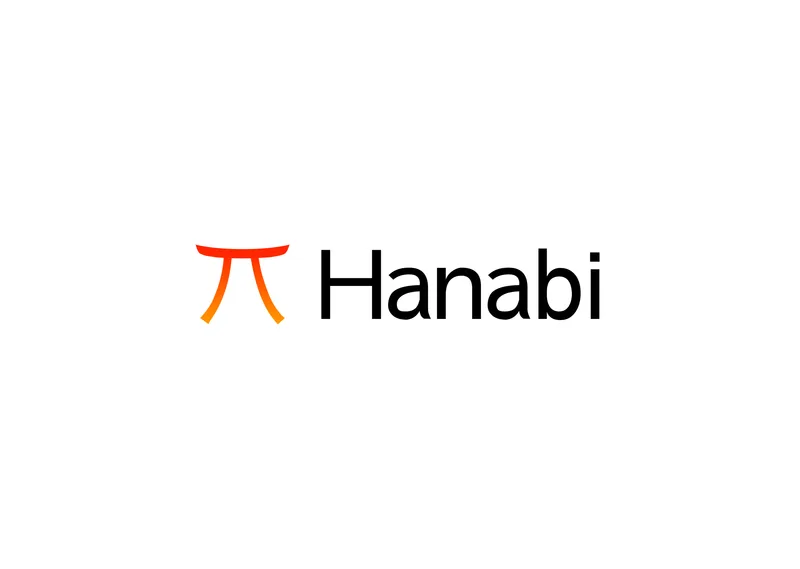 Hanabi logo and wordmark