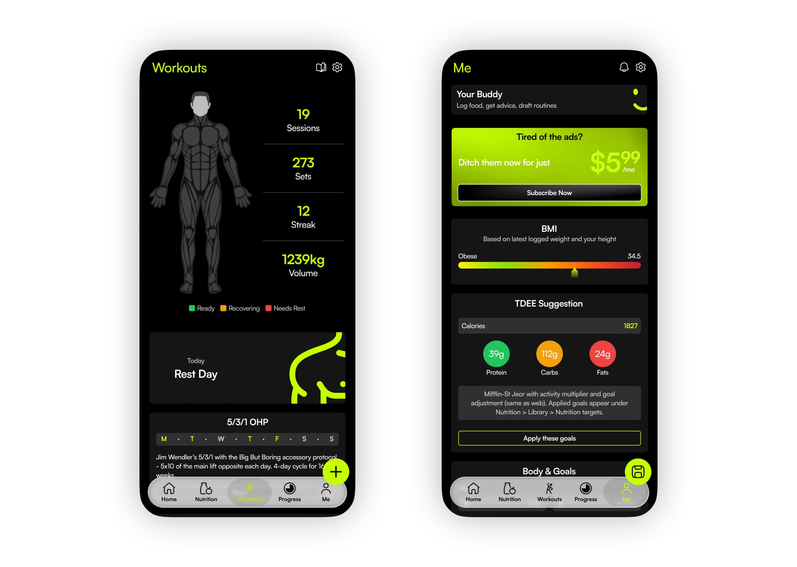 Go Gym project preview